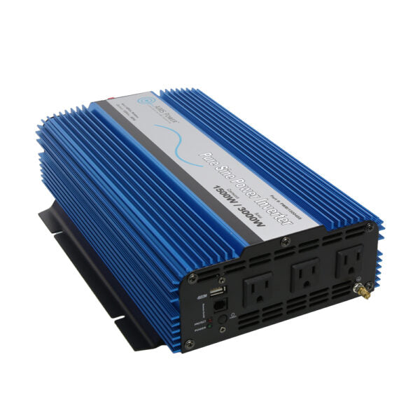 Load image into Gallery viewer, AIM 1500 Watt 48 Volt Pure Sine Inverter PWRI150048S