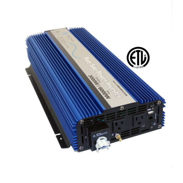 Load image into Gallery viewer, Aims 3000 Watt Pure Sine Inverter Kit KITPWRI300012S