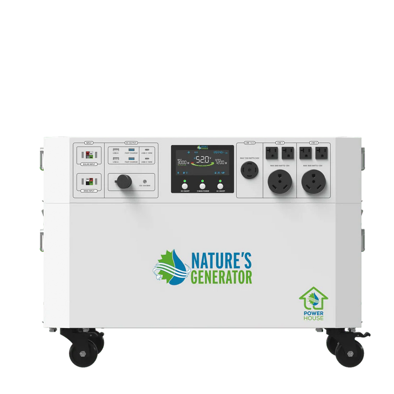 Load image into Gallery viewer, Nature's Generator Powerhouse V2 Whole Home Generator + Power Pad NGPH72PD
