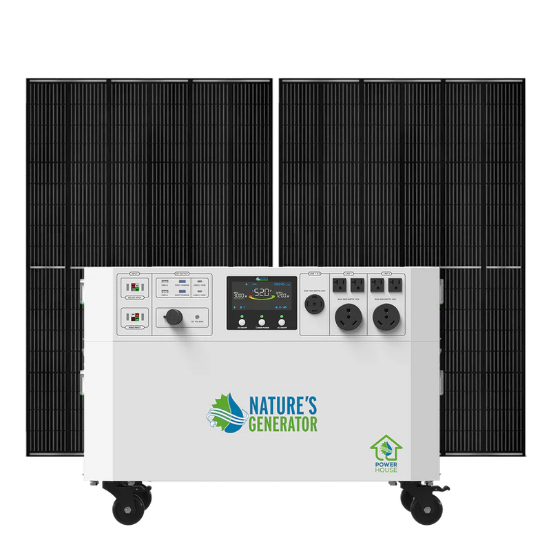 Load image into Gallery viewer, Natures Generator Powerhouse V2 Whole Home Solar Generator NGPHAU