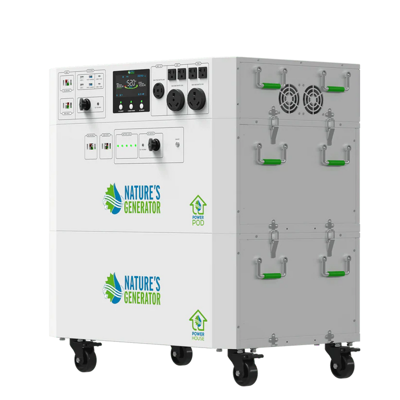Load image into Gallery viewer, Nature's Generator Powerhouse V2 Whole Home Generator + Power Pad NGPH72PD