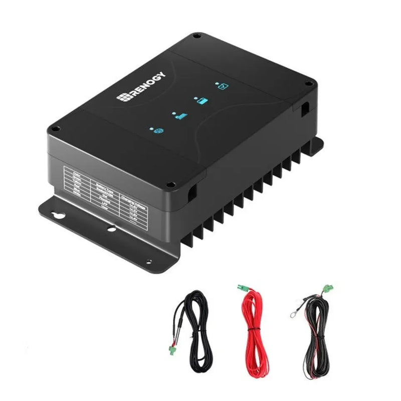 Load image into Gallery viewer, Renogy 12V 30A DC-DC On-Board Battery Charger with MPPT + Bluetooth RBC30D1S-BT-US