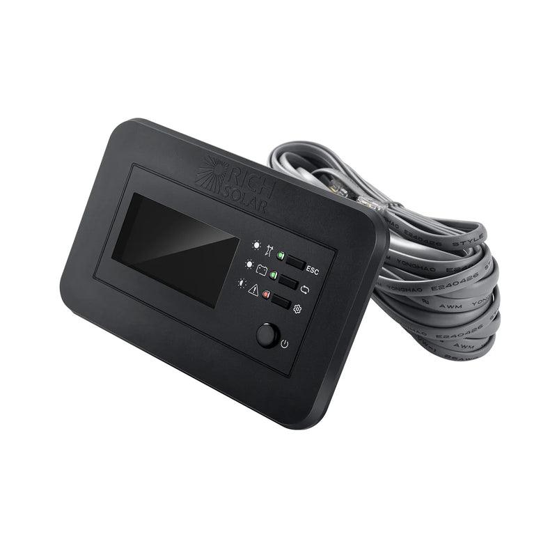 Load image into Gallery viewer, Rich Solar Inverter Remote Control with LCD & Bluetooth | Bypass Mode & Smart Charging | Compatible with NOVA SWITCH & NOVA SUPERCHARGER Series Inverters RS-RM03