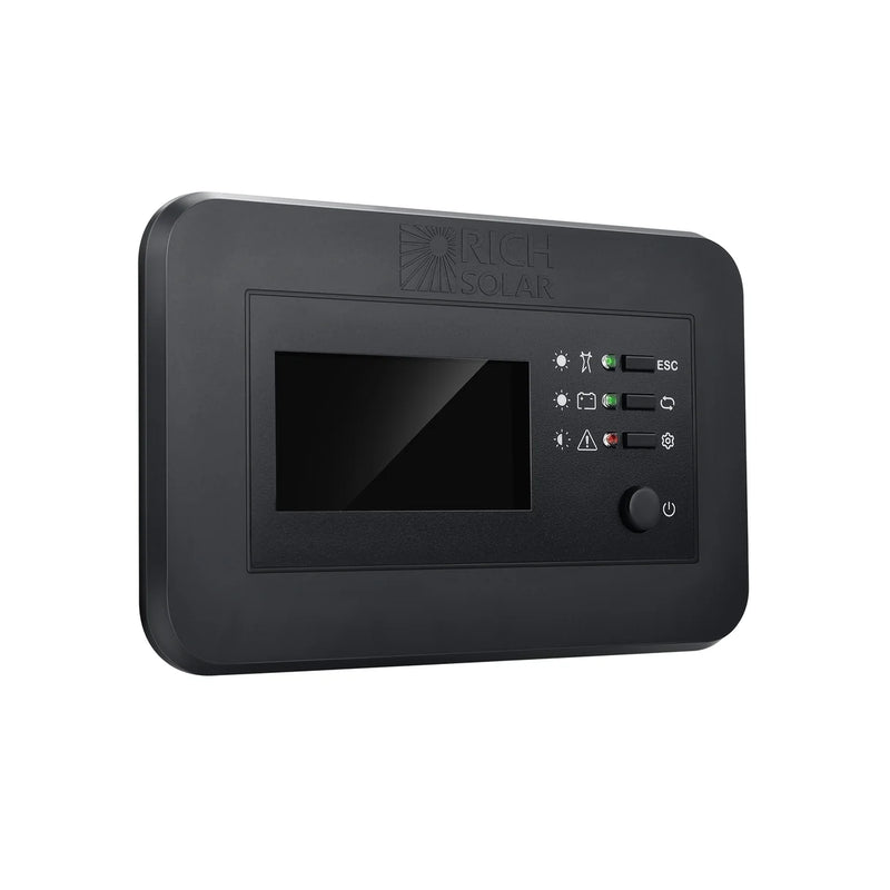 Load image into Gallery viewer, Rich Solar Inverter Remote Control with LCD & Bluetooth | Bypass Mode & Smart Charging | Compatible with NOVA SWITCH & NOVA SUPERCHARGER Series Inverters RS-RM03