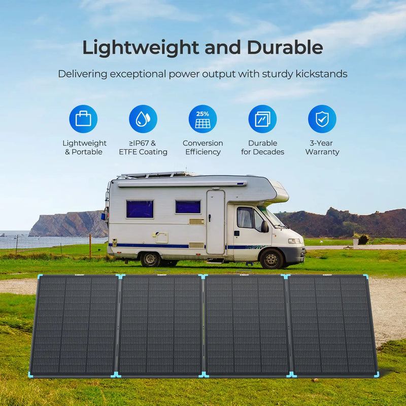 Load image into Gallery viewer, 300W N-type Portable Lightweight Solar Suitcase RSP300LSC-G1-US