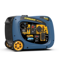 Load image into Gallery viewer, Firman Dual Fuel Inverter Portable Generator 3300W Recoil Start wh03041