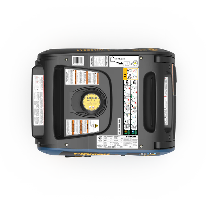 Load image into Gallery viewer, Firman Dual Fuel Inverter Portable Generator 3300W Recoil Start wh03041