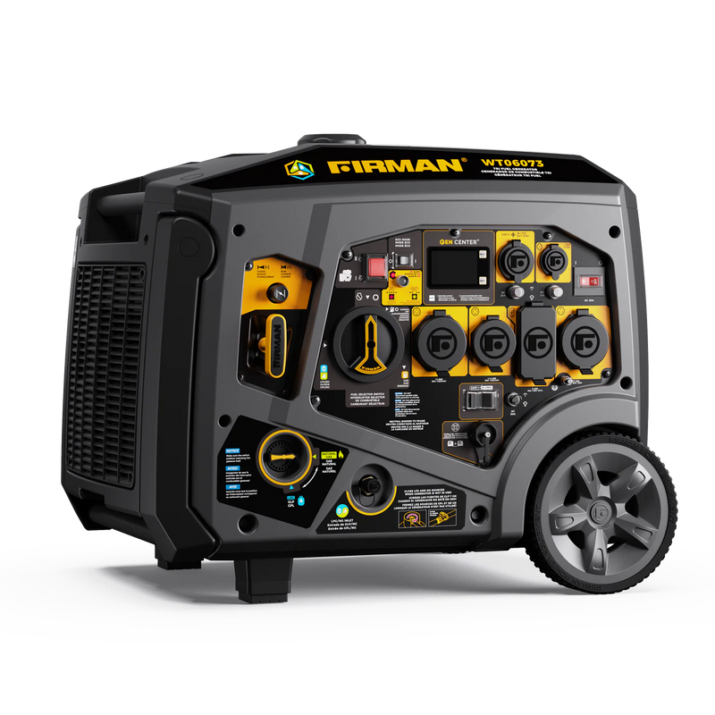 Load image into Gallery viewer, Tri Fuel Inverter Portable Generator 7500W Electric Start 120/240V Parallel Ready CO Alert wt06073 - Backup Generator Store