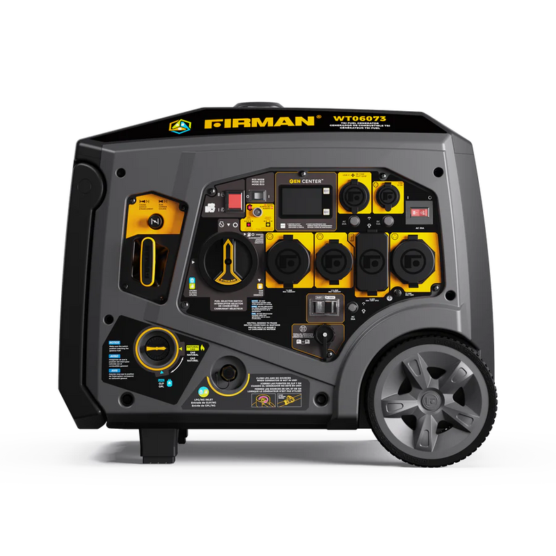 Load image into Gallery viewer, Tri Fuel Inverter Portable Generator 7500W Electric Start 120/240V Parallel Ready CO Alert wt06073 - Backup Generator Store