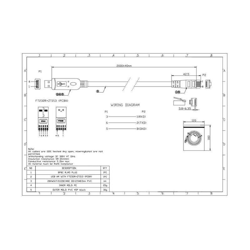 Load image into Gallery viewer, EG4 RS232 Firmware Update Cable - LL