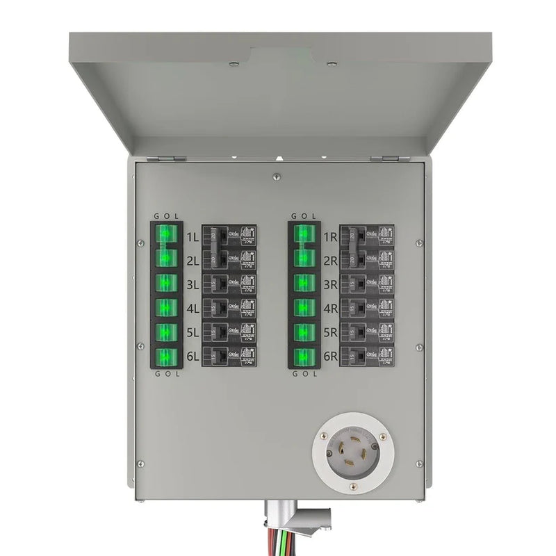 Load image into Gallery viewer, Nature's Generator 12-Circuit 120/240V 30A Non-Automatic Transfer Switch NGPHPTK2