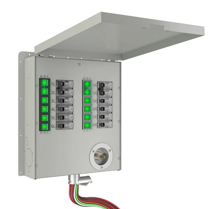 Load image into Gallery viewer, Nature's Generator 12-Circuit 120/240V 30A Non-Automatic Transfer Switch NGPHPTK2
