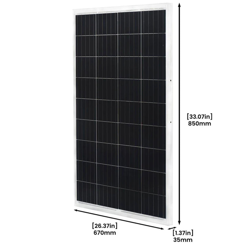Load image into Gallery viewer, Nature's Generator 100W Rigid Solar Panels HKNGPN