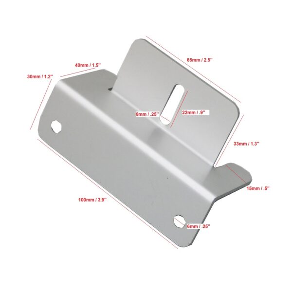 Load image into Gallery viewer, Aims Solar Panel Z Bracket Mounting Kit 4 Piece Set PVALBRACKET