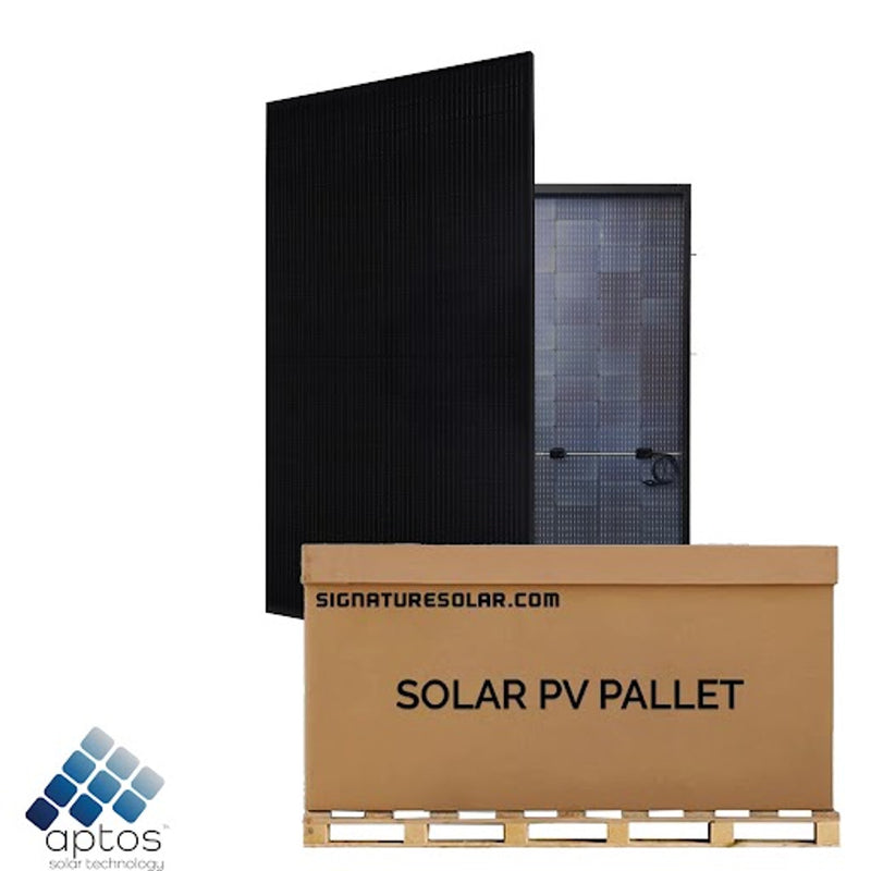 Load image into Gallery viewer, Aptos 460W Pallet of Bifacial Solar Panels | 31 Panels 1504000-31