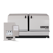 Load image into Gallery viewer, Champion 8.5-kW Home Standby Generator with 50-amp Outdoor-Rated Automatic Transfer Switch 100177 - Champion Backup Generator Store