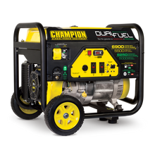 Load image into Gallery viewer, Champion 5500-Watt Dual Fuel Portable Generator with Wheel Kit 100231 - Champion Backup Generator Store