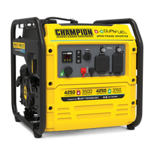 Load image into Gallery viewer, Champion 4250-Watt Dual Fuel RV Ready Open Frame Inverter Generator with Quiet Technology 200977 - Champion Backup Generator Store