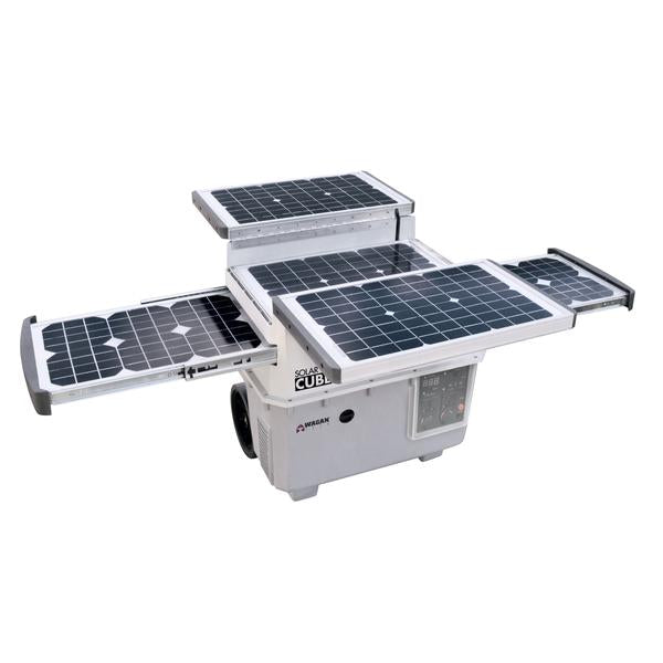 Wagan Solar ePower Cube 1500 solar generator PLUS 2547 - Wagan Backup Generator Store