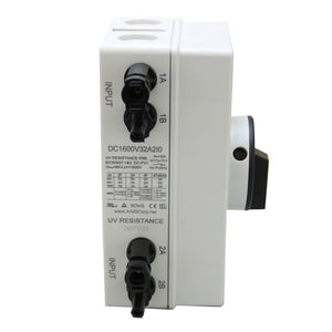 Solar PV DC Quick Disconnect Switch - Aims Backup Generator Store
