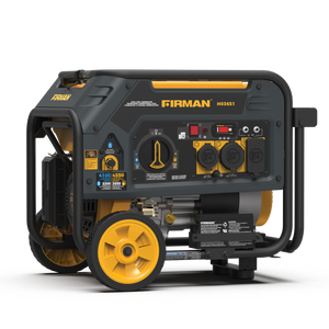 Firman 4550/3650W GAS 4100/3300W LPG Electric Start Dual Fuel Generator CARB and cETL Certified - Firman Backup Generator Store