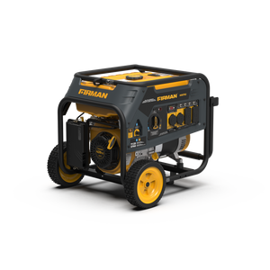 Firman 5700W Recoil Start Dual Fuel Portable Generator CARB Certified - Firman Backup Generator Store