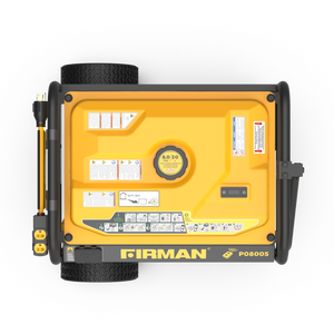 Firman10000/8000 Watt 50A 120/240V Remote Start Gas Portable Generator include Power Cord, cover and wheel Kit - Firman Backup Generator Store