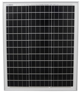 Load image into Gallery viewer, Aims 50 Watt Solar Panel Mono Aluminum Frame Ground/Roof Mount - Aims Backup Generator Store