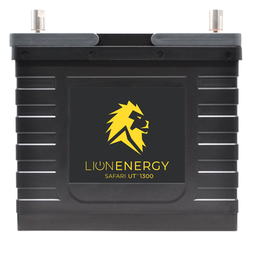 Load image into Gallery viewer, Lion Safari UT 1300 12V 105Ah Lithium Iron Phosphate (LiFePO4) Battery - Lion Backup Generator Store