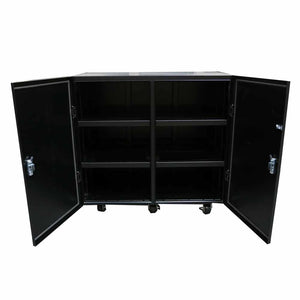 Aims Battery Cabinet Industrial Grade - Fits up to 12 Batteries - Aims Backup Generator Store