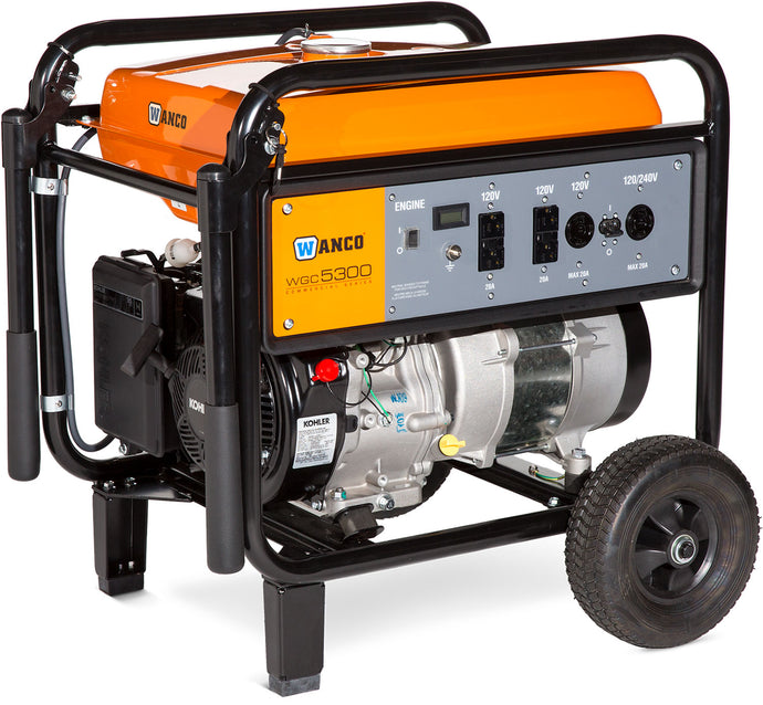Wanco 5300 Watt Gas Generator WGC5300 - Wanco Backup Generator Store