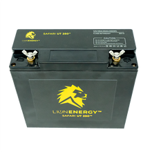 Load image into Gallery viewer, Lion Safari UT 12V 20Ah Lithium Iron Phosphate (LiFePO4) Battery - Lion Backup Generator Store