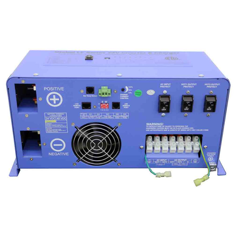 Load image into Gallery viewer, Aims 6000 Watt Pure Sine Inverter Charger 24Vdc to 120/240Vac Output Listed to UL &CSA - Aims Backup Generator Store