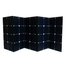 Load image into Gallery viewer, Aims 130 Watt Portable Foldable Solar Panel pre-wired and Built in Carrying case Monocrystalline - Aims Backup Generator Store