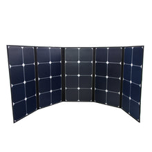 Load image into Gallery viewer, Aims 130 Watt Portable Foldable Solar Panel pre-wired and Built in Carrying case Monocrystalline - Aims Backup Generator Store