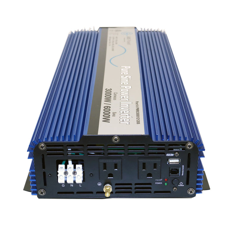 Load image into Gallery viewer, Aims 3000 Watt Pure Sine Inverter ETL Listed conforms to UL 458 / CSA 22.2 - Aims Backup Generator Store