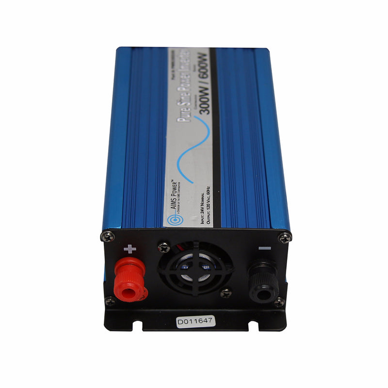 Load image into Gallery viewer, Aims 300 Watt Pure Sine Power Inverter 24 Volt - Aims Backup Generator Store