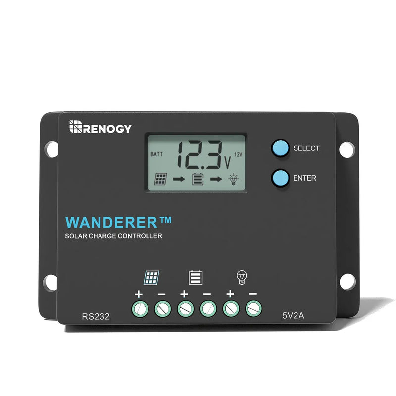 Load image into Gallery viewer, Renogy Wanderer 10A PWM Charge Controller RNG-CTRL-WND10-G1-US
