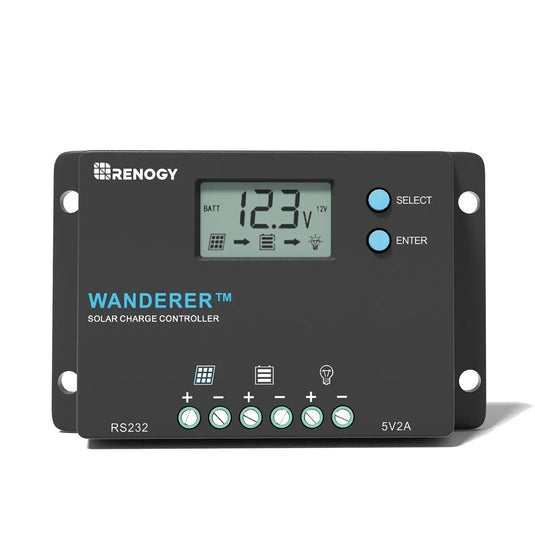Renogy Wanderer 10A PWM Charge Controller RNG-CTRL-WND10-G1-US