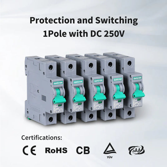 Renogy 16A 1P DC Miniature Circuit Breaker SUNDCCB16MN1P-G1-US