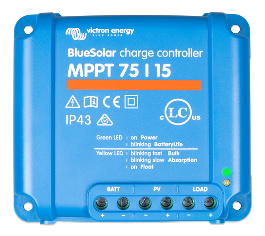 Victron Smart Solar MPPT 75/15 | Solar Charge Controller 1593041
