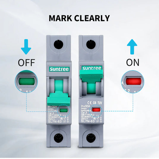 Renogy 16A 1P DC Miniature Circuit Breaker SUNDCCB16MN1P-G1-US