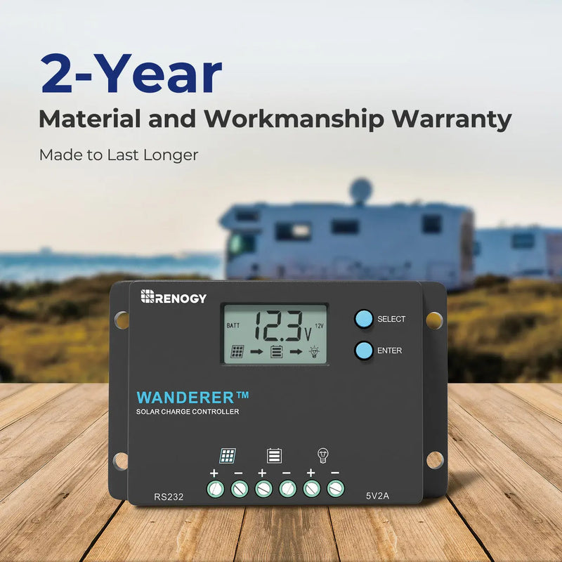 Load image into Gallery viewer, Renogy Wanderer 10A PWM Charge Controller RNG-CTRL-WND10-G1-US
