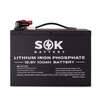 SOK 12V100Ah LiFePO4 Battery Bluetooth & Built-in heater SK12V100H