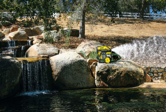 Champion  2-Inch Semi-Trash Water Pump with Hose Kit  100742 - Backup Generator Store