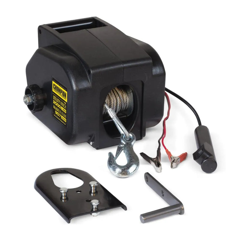 Load image into Gallery viewer, Champion 2000-lb. Utility Winch Kit 12090
