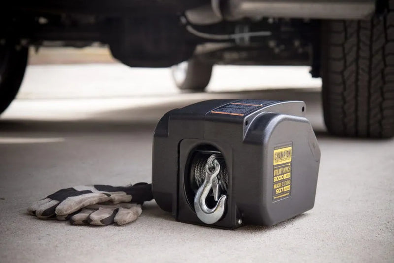 Load image into Gallery viewer, Champion 2000-lb. Utility Winch Kit 12090
