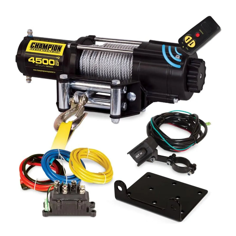 Load image into Gallery viewer, Champion 4500-lb. Wireless Winch Kit 14560
