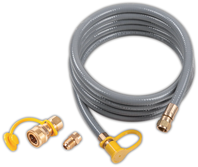 Load image into Gallery viewer, Firman 25' Natural Gas Large Hose 3/4" with Storage Strap 1820

