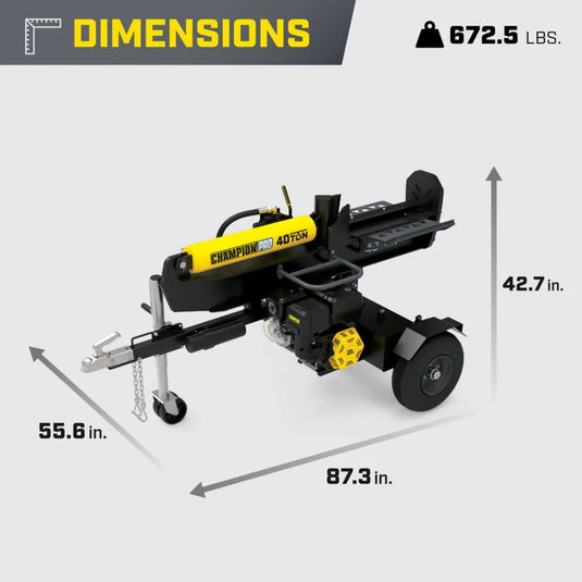 Champion PRO 40-Ton Log Splitter 201091